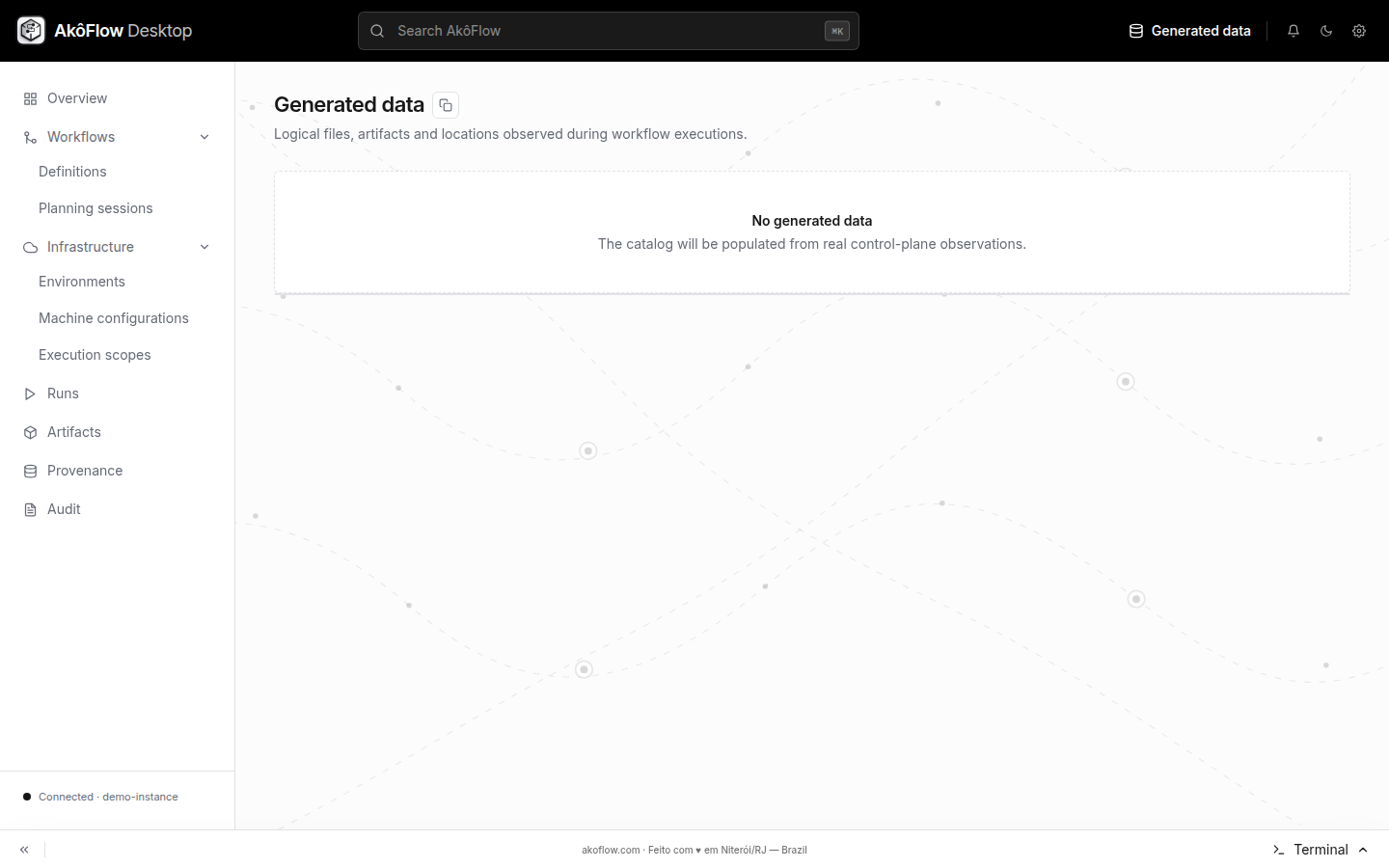 Data catalog entry point